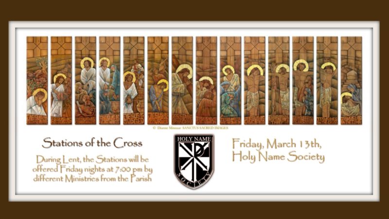 Stations of the Cross - Sacred Heart of Jesus